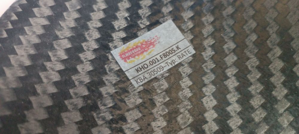 Błotnik carbon BMW f800 Ilmberger