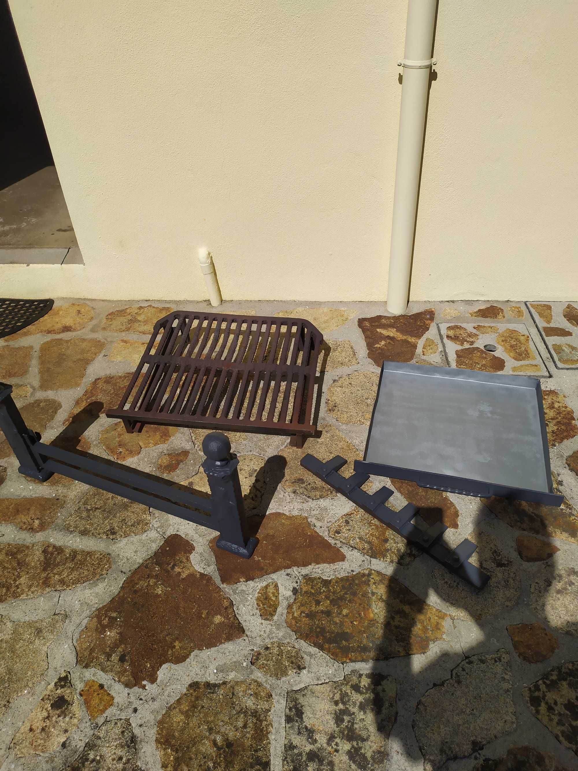 Trempe para lareira