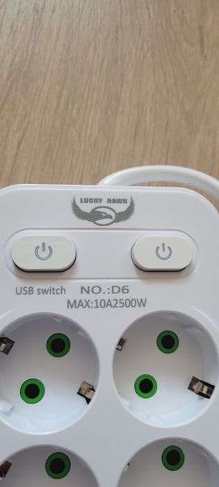 Listwa zasilająca usb 2500w