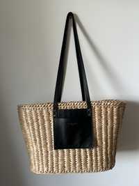 Straw tote bag Kate Kore