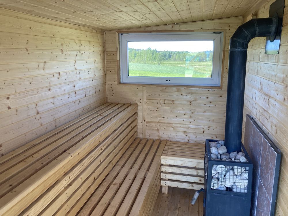 Domek letniskowy na kaszubach | Sauna i balia | Nad jeziorem | Wynajem