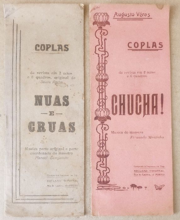 TEATRO - Opúsculos e Livros de Teatro