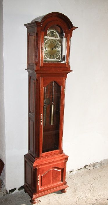 Часы напольные с Германии на 2 гире с боем / годинник підлоговий1