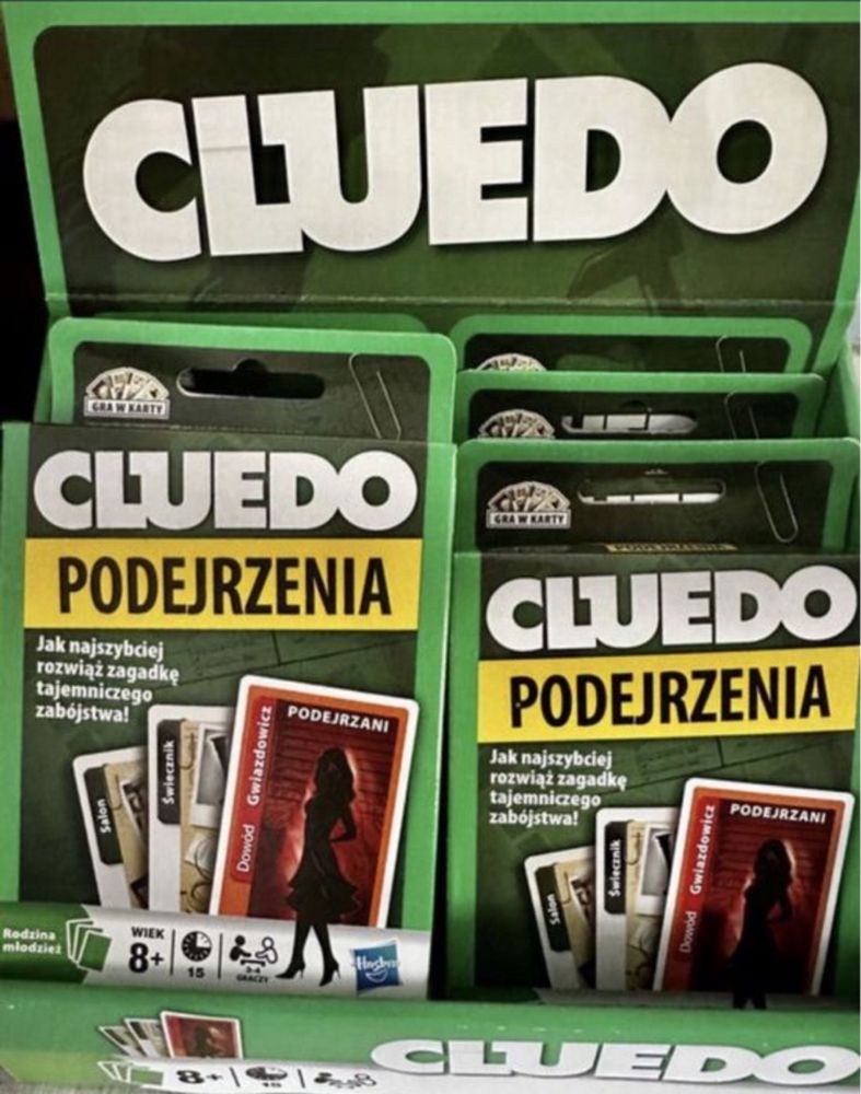 Gra Cluedo podejzenia Hasbro