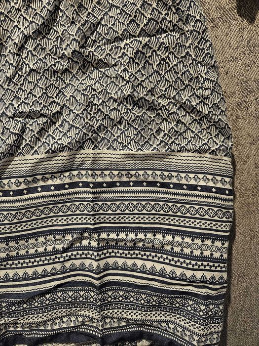 Vestido com mangas, com tons azuis, Mo Woman, tamanho M