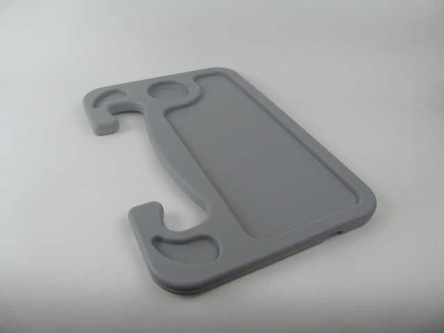 Столик на руль автомобильный многофункциональный из пластика серый