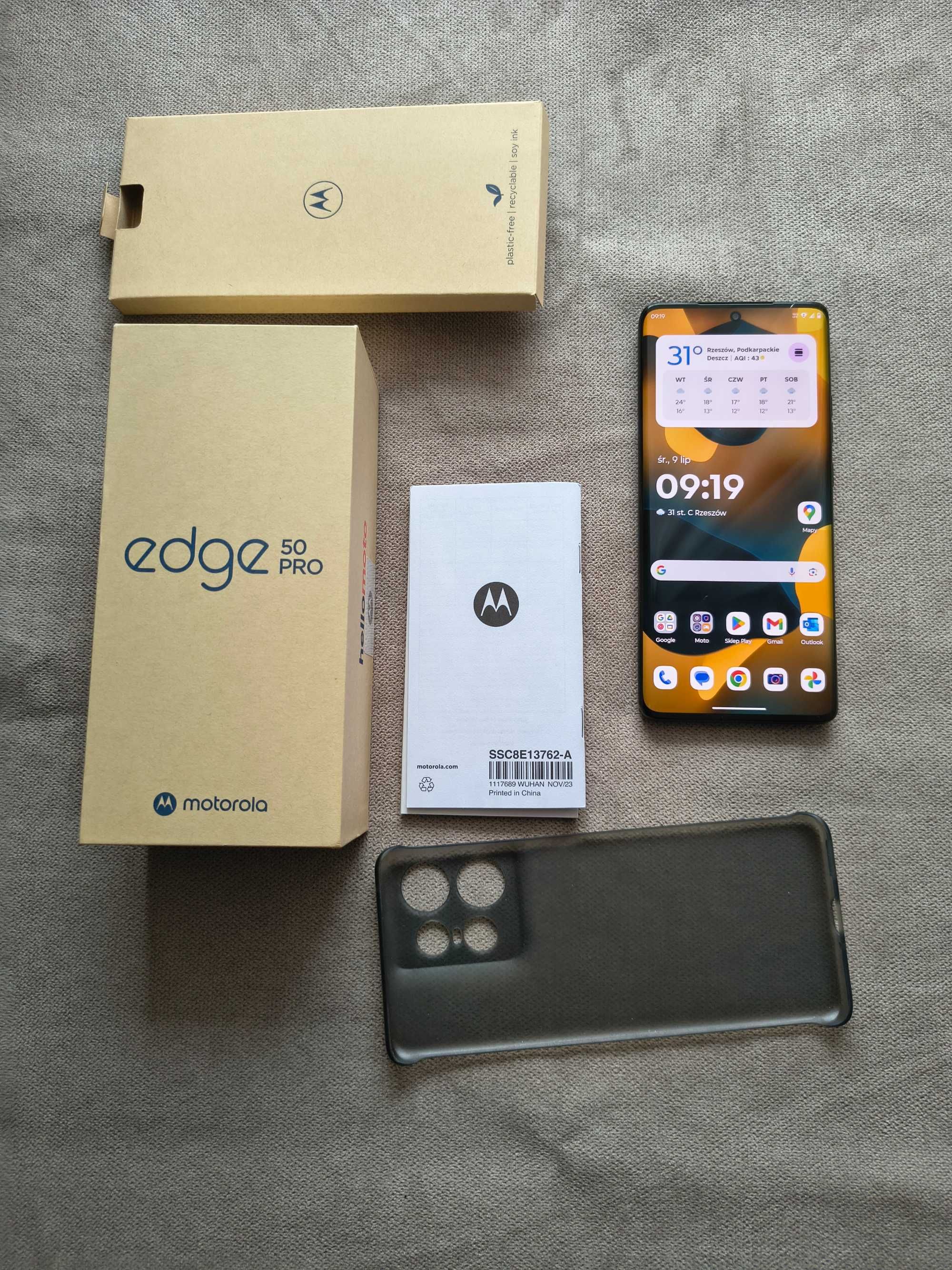 Motorola edge 50 pro 5G 12/512GB czarny