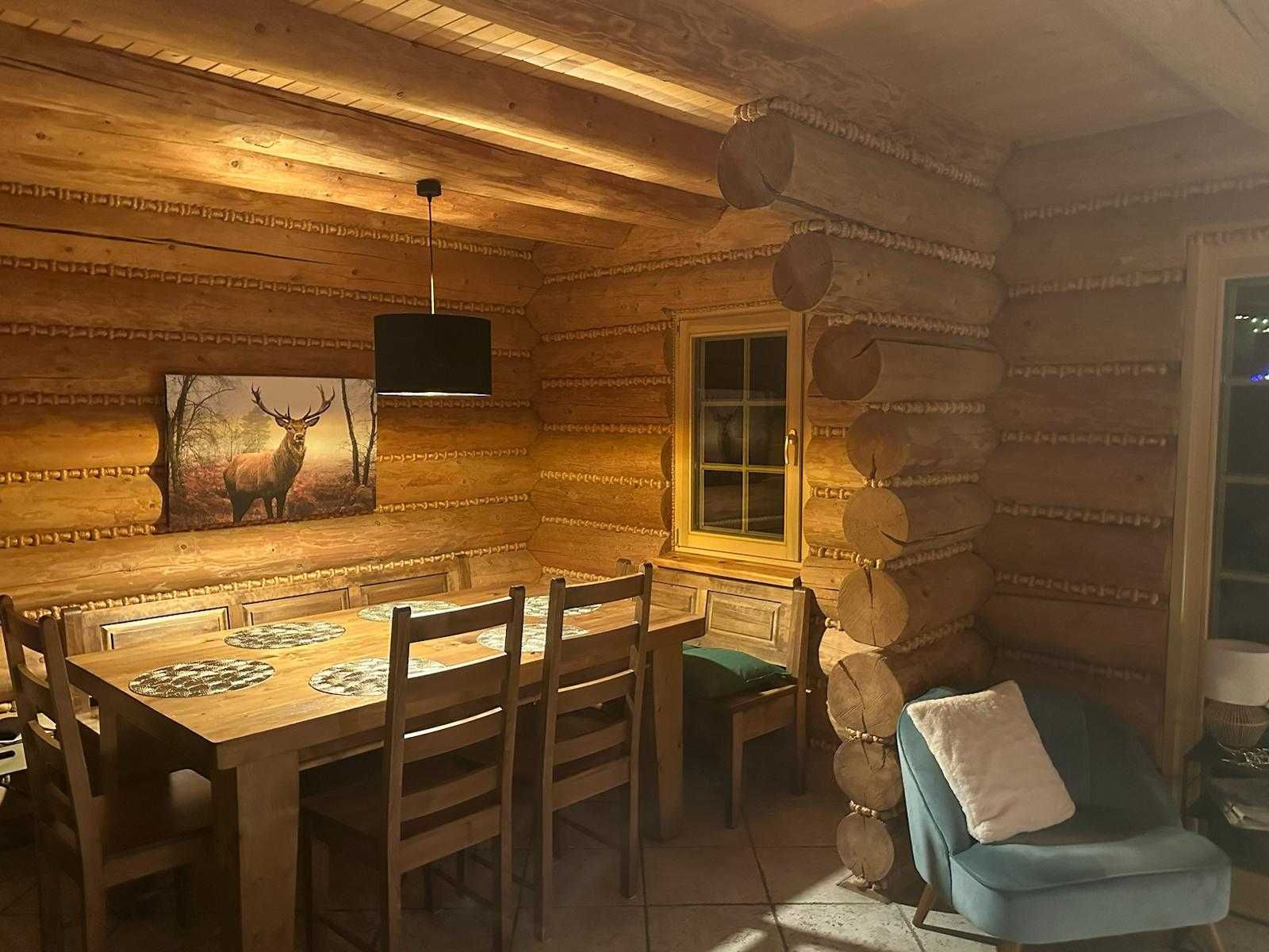Wynajmę dom z bali klimatyczny i przytulny