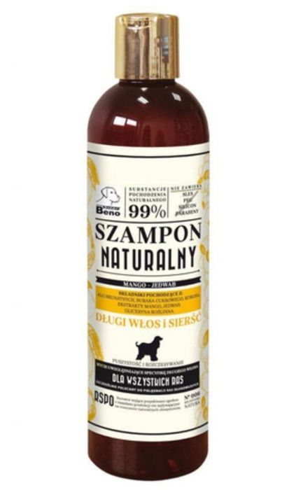 Naturalny szampon dla psów Super Beno Długi Włos 300ml