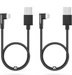 aceyoon  kabel do ładowarki iphonea 30 cm 2 szt