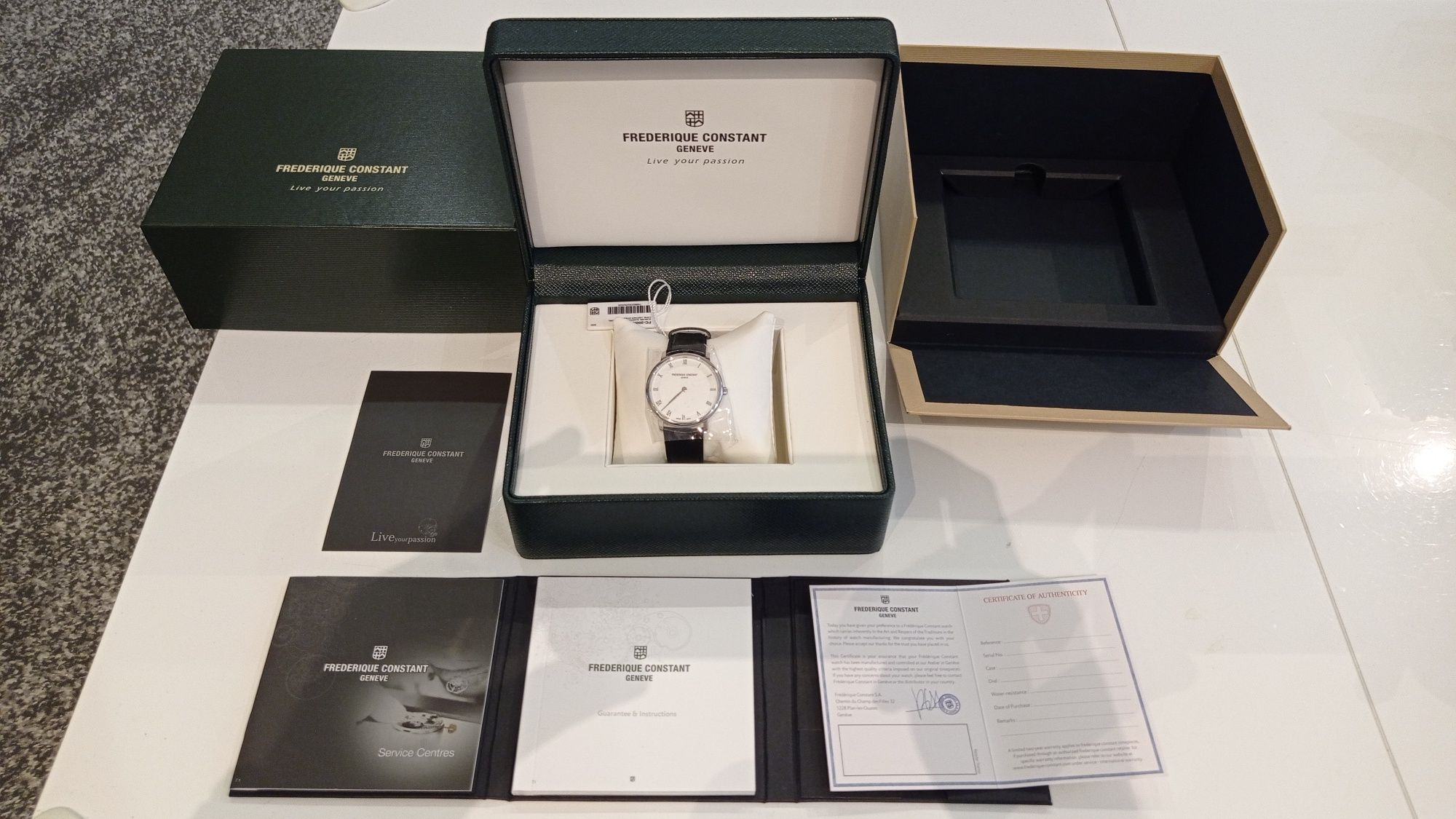 Nowy zegarek Frederique Constant.