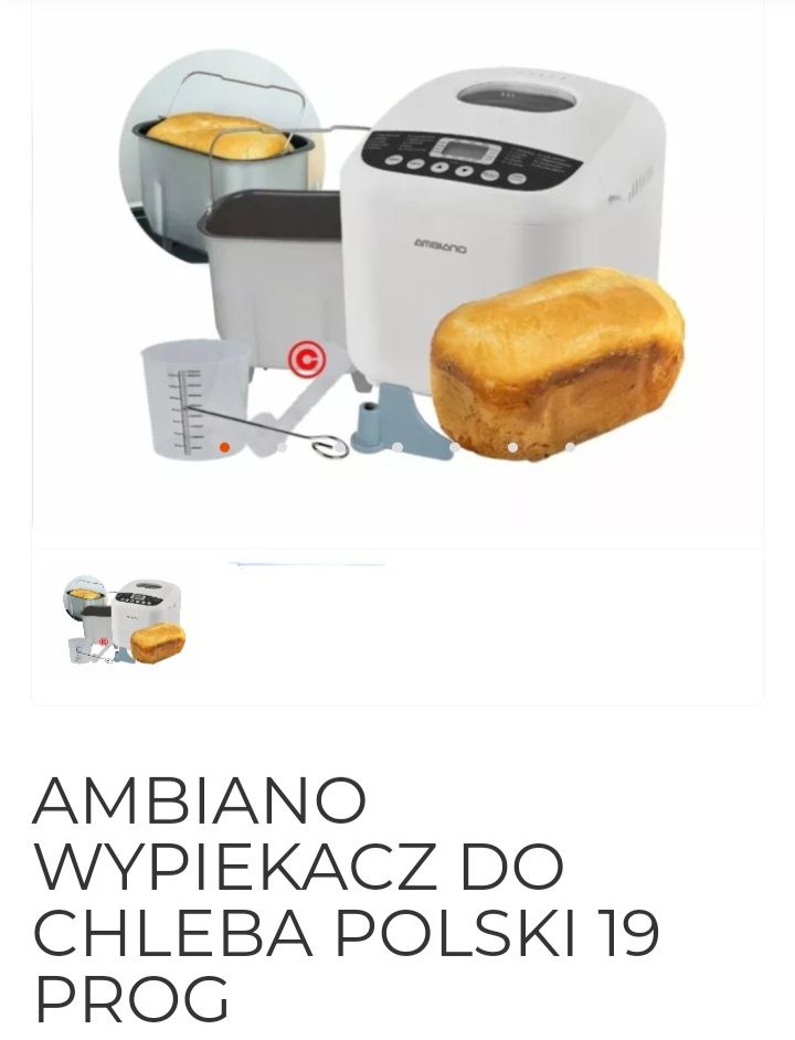 Wypiekacz do chleba