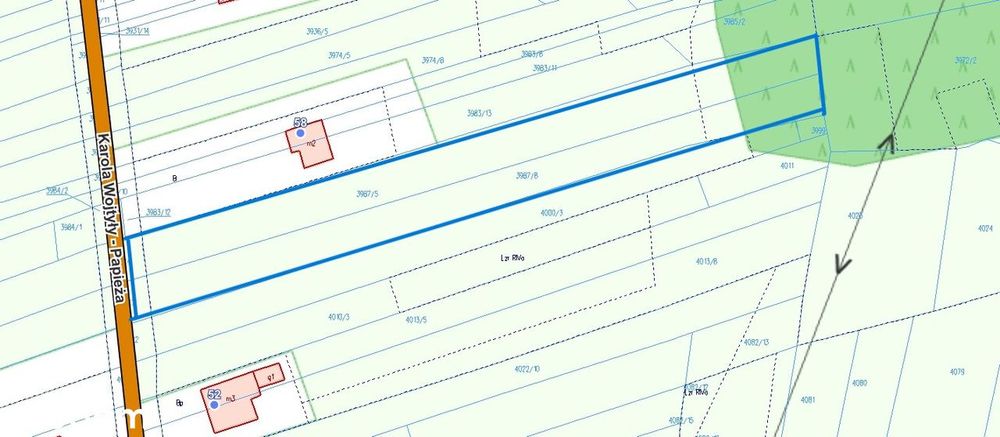 Działka budowlano rolna, możliwa negocjacja ceny.