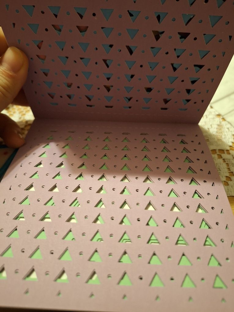 Blok papieru perforowanego 13x13cm