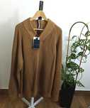 Sweter sweterek męski serek gruby mięsisty bawełna Tommy Hilfiger XXXL