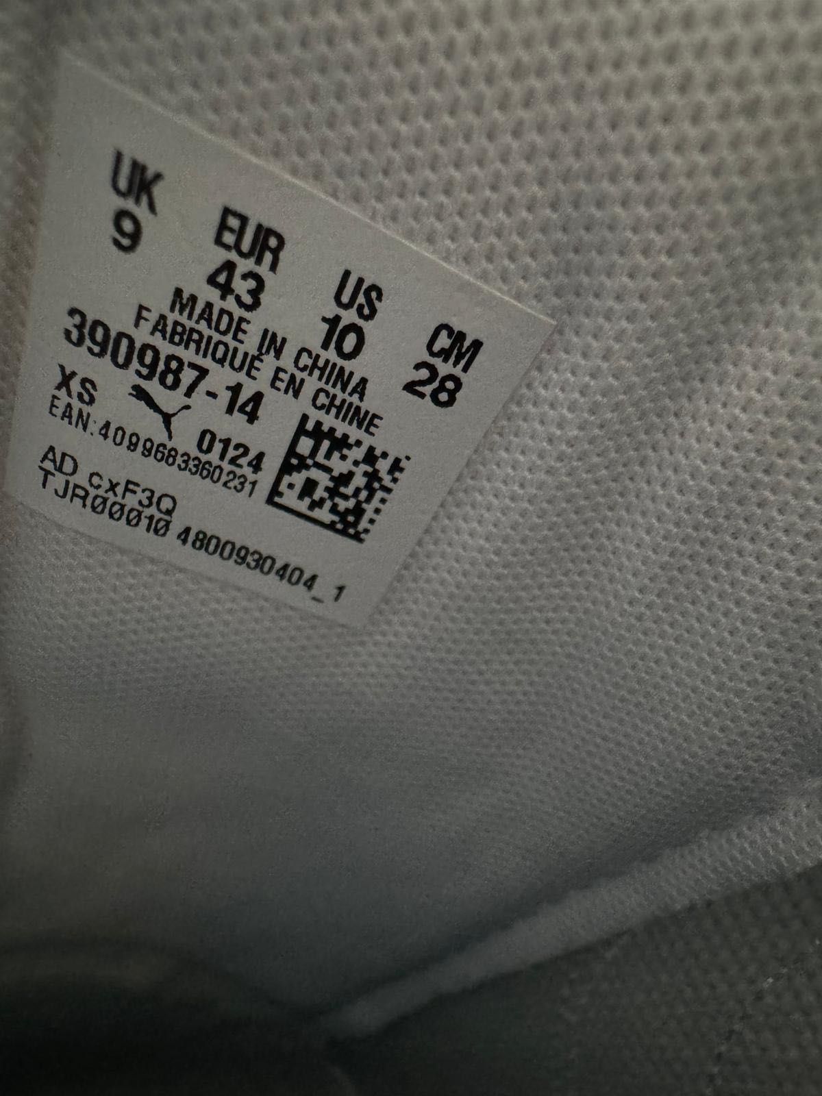 Nowe sneakersy męskie PUMA SMASH 3.0 L białe 43