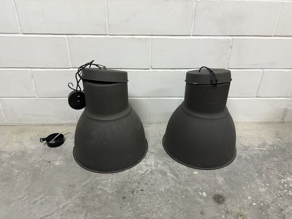 2 Candeeiros suspensos Hektar Ikea 38 cm