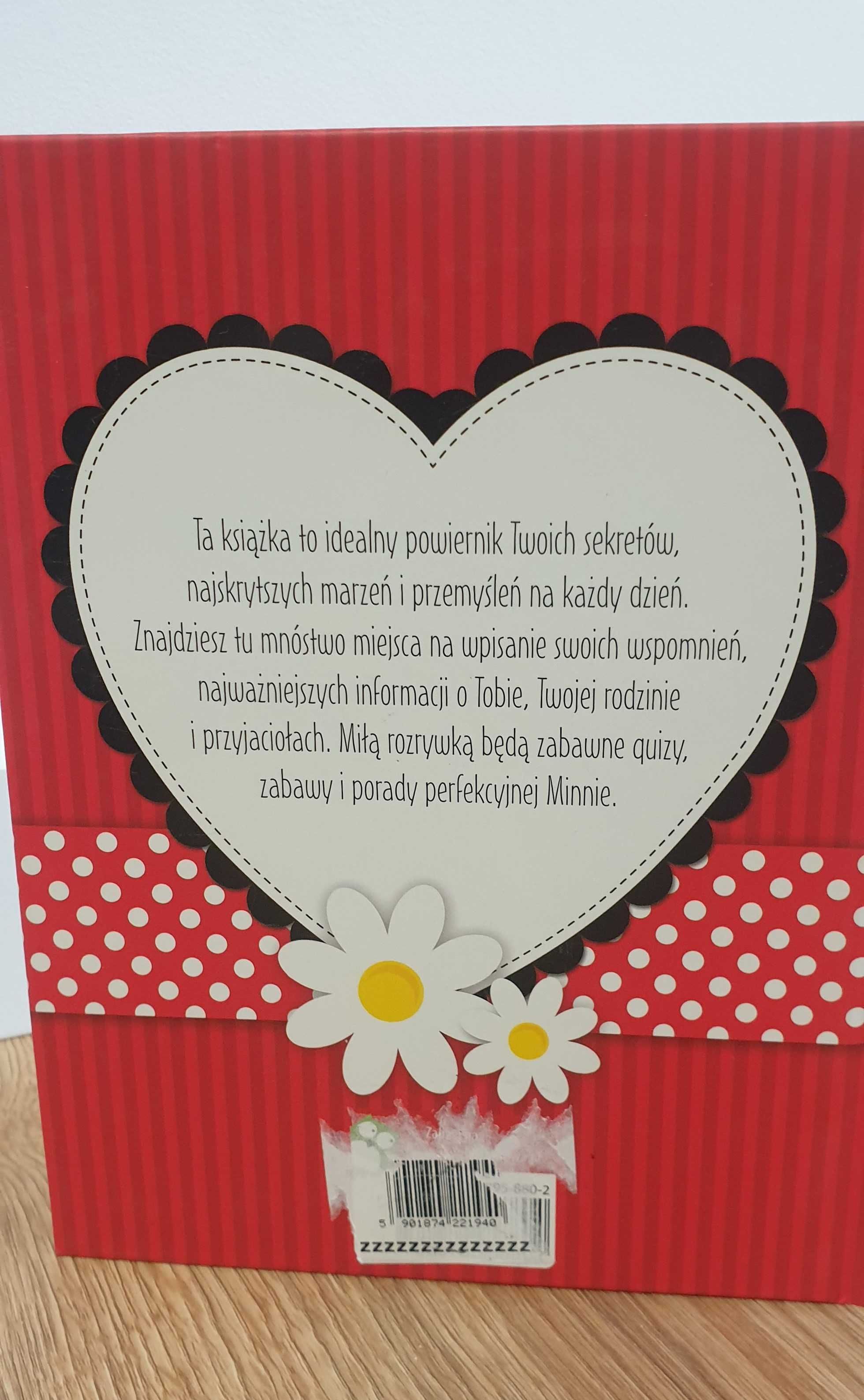 Książeczka "Sekretne zapiski Minnie i ja"