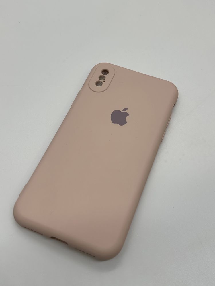 Etui Case Silikonowy Iphone X/XS Pudrowy Róż kod 519