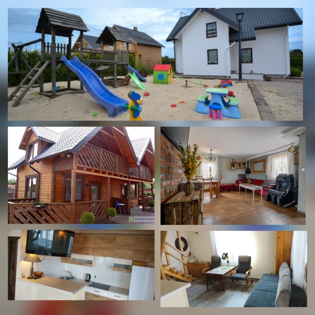 Domki nad morzem Władysławowo Chłapowo sauna i jacuzzi 10 min do plaży