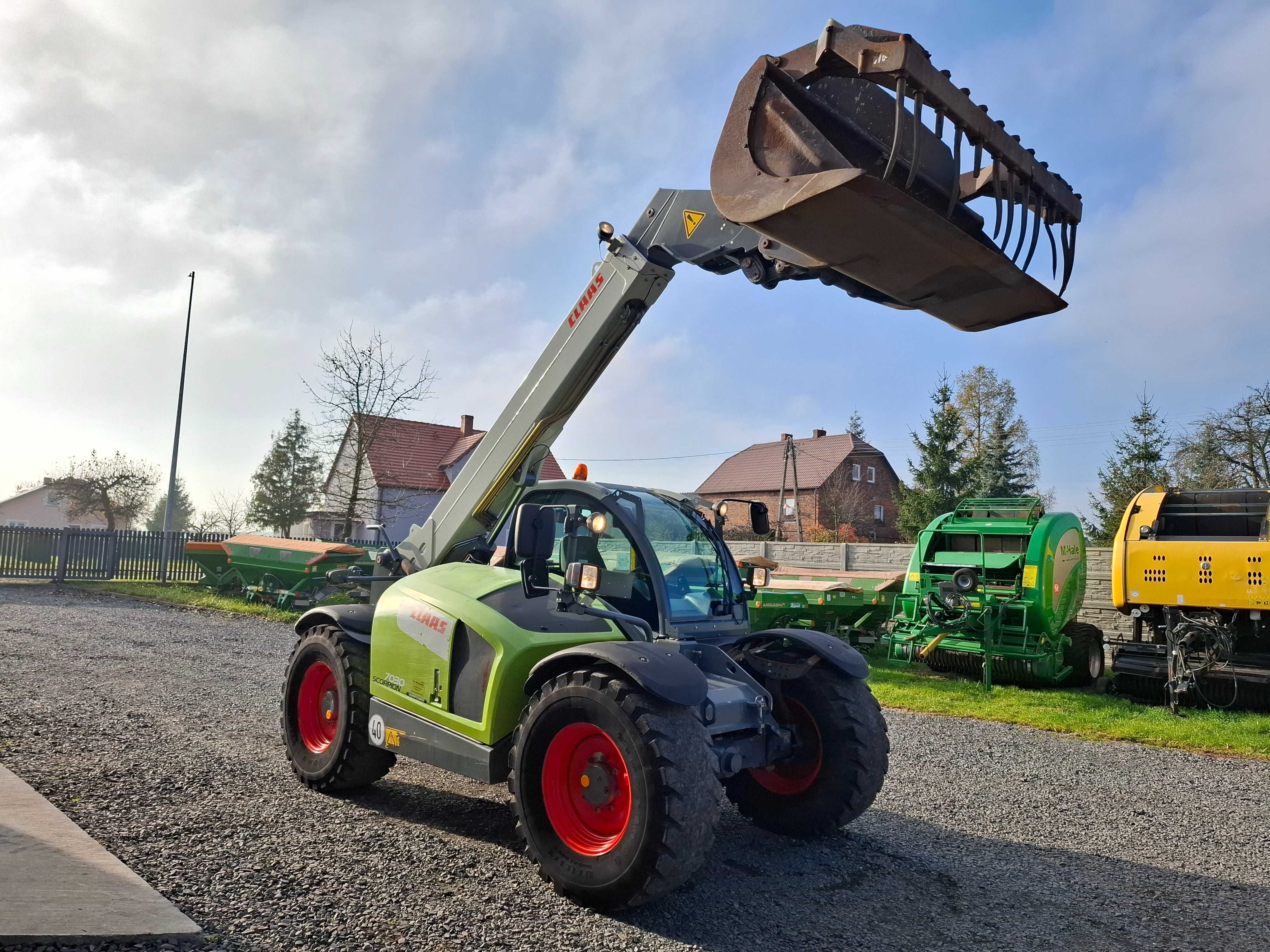 Claas SCORPION 7030 VARIPOWER, Krokodyl, Klimatyzacja, BEZ ADBLUE