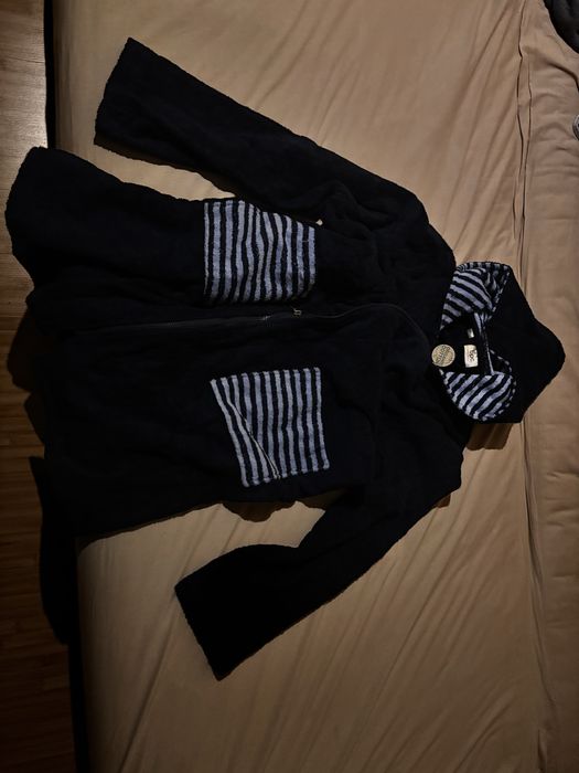 Szlafrok z frotte z bawełny organicznej