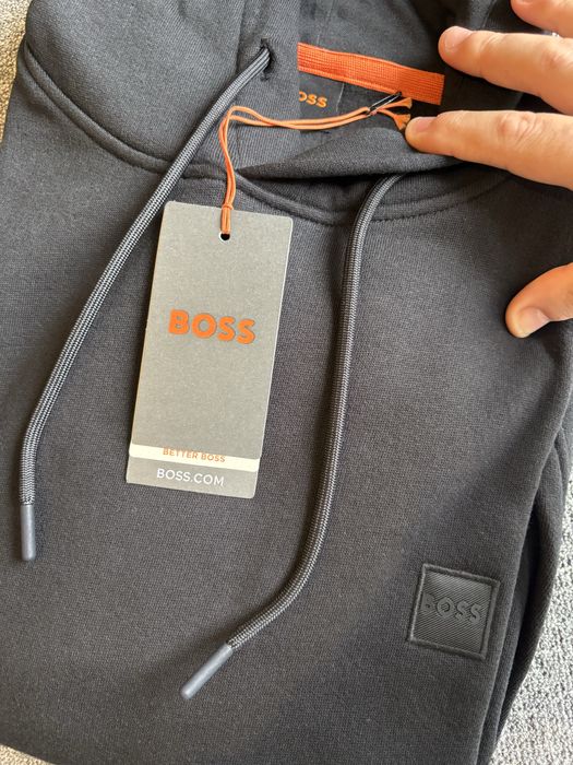 Camisola Hoodie com Carapuço Boss (M)