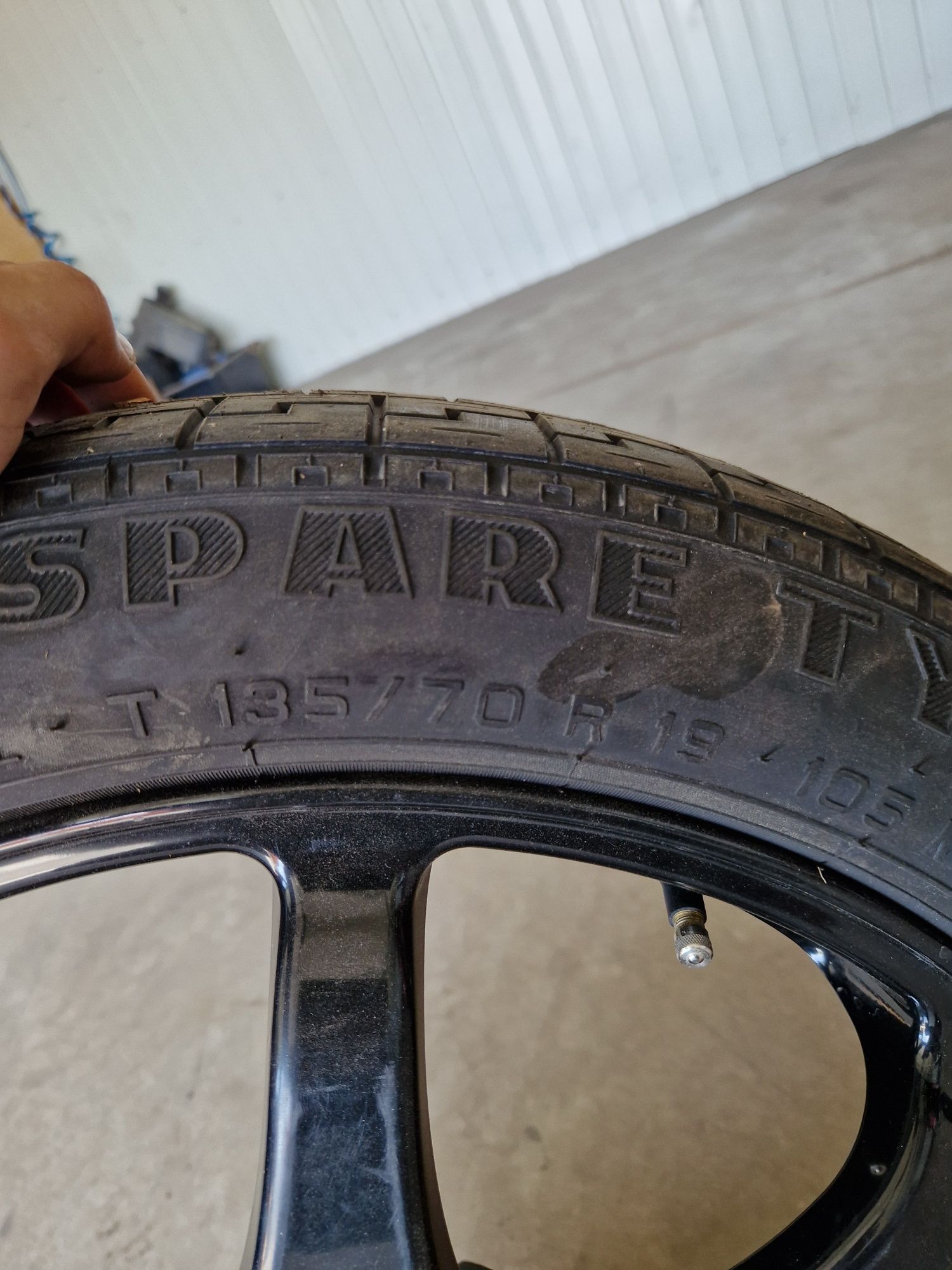 Koło dojazdowe Dojazdowka Mercedes 135/70 R19 nie używane