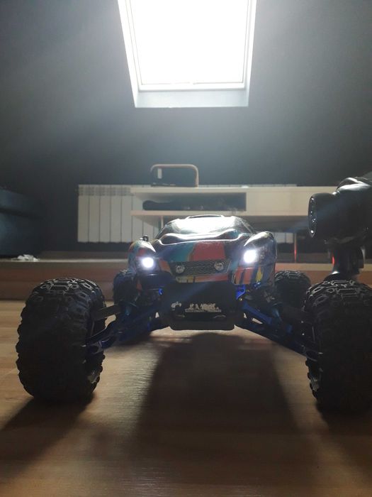 Model rc traxxas rustler 2wd tuning