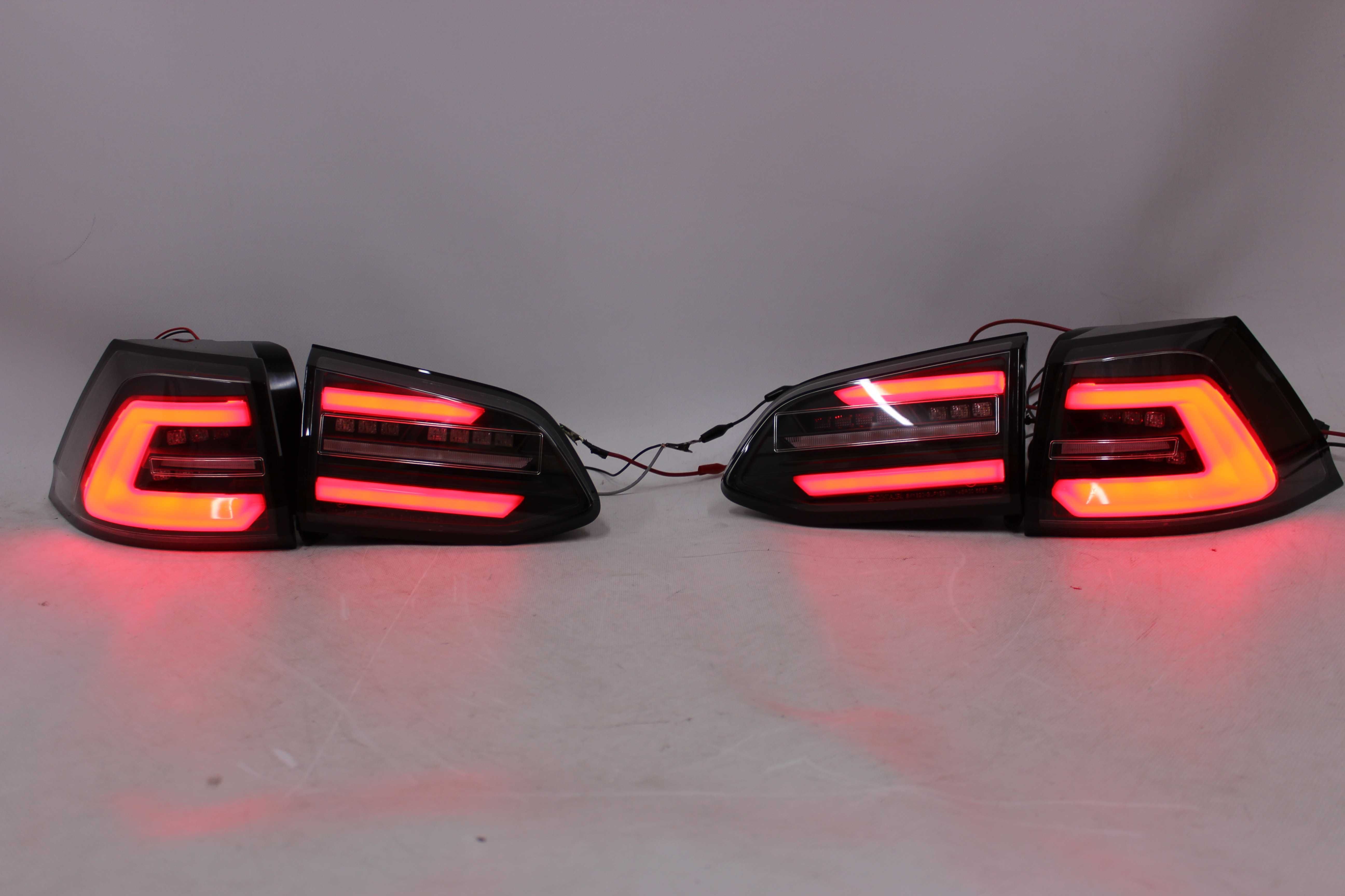 Lampy tył tylne VW GOLF VII 7 13-17 SW KOMBI Dynamic FULL LED BAR NEON