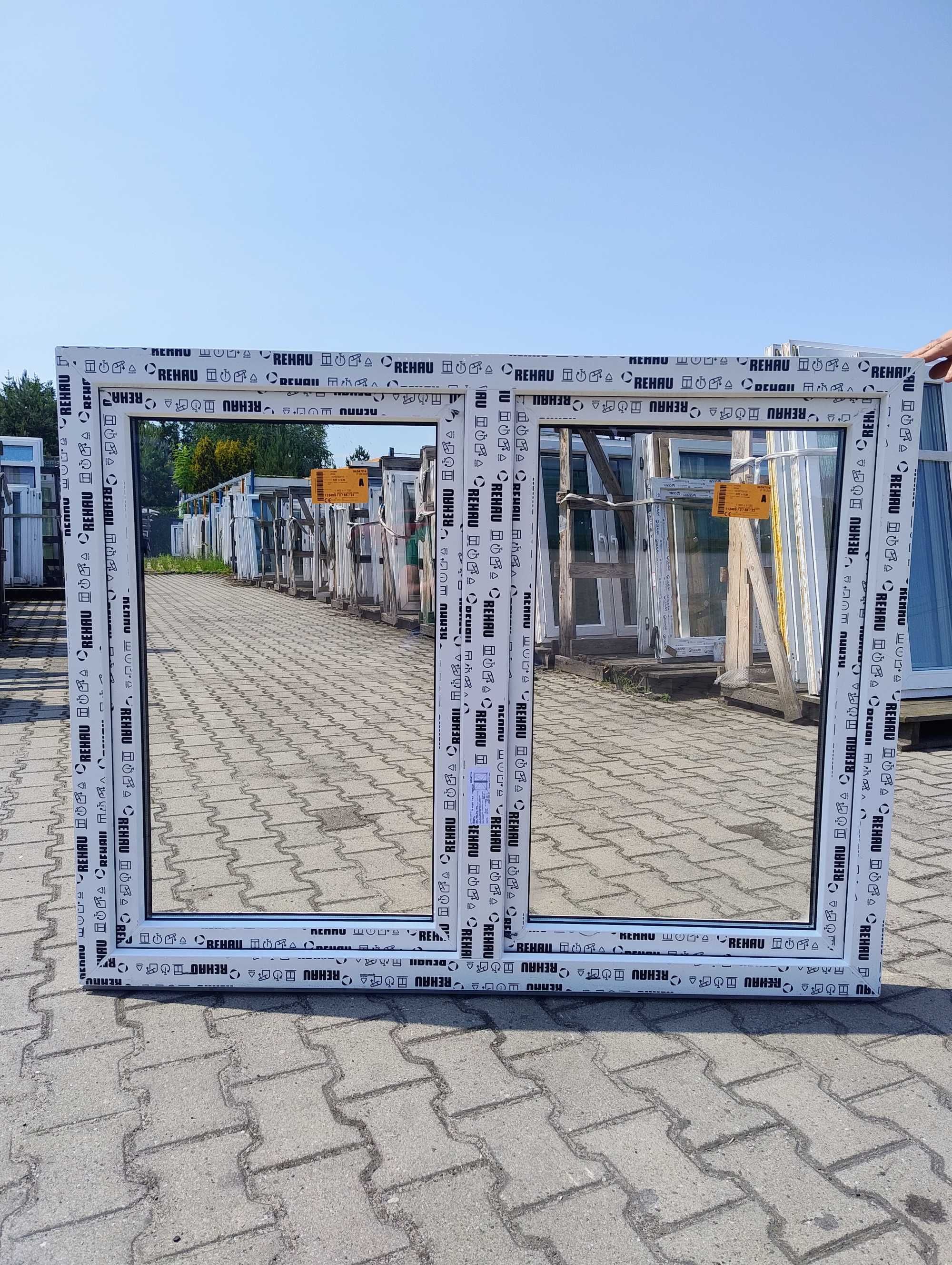 Okna Nowe Rehau Smartline 146x113