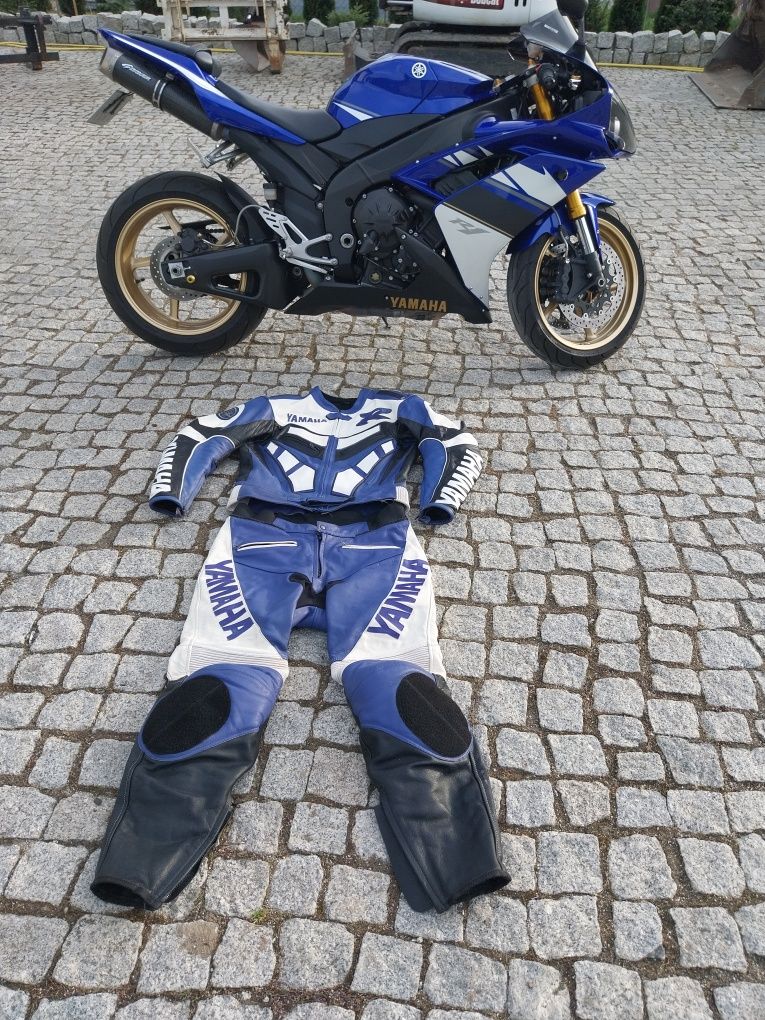Kombinezon motocyklowy skórzany Yamaha