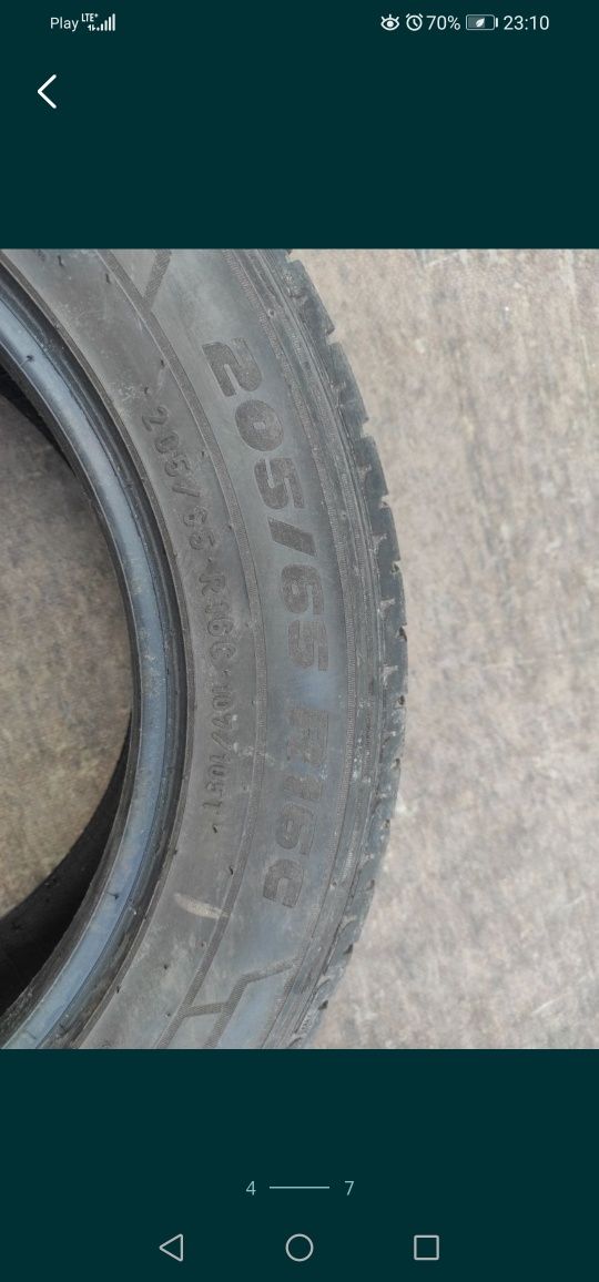 Opona opony koła koło Pirelli Carrier 205 60 r16C komplet Wrocław