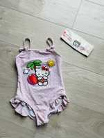Piękny strój kąpielowy dla dziewczynki Hello Kitty 104/110 cm