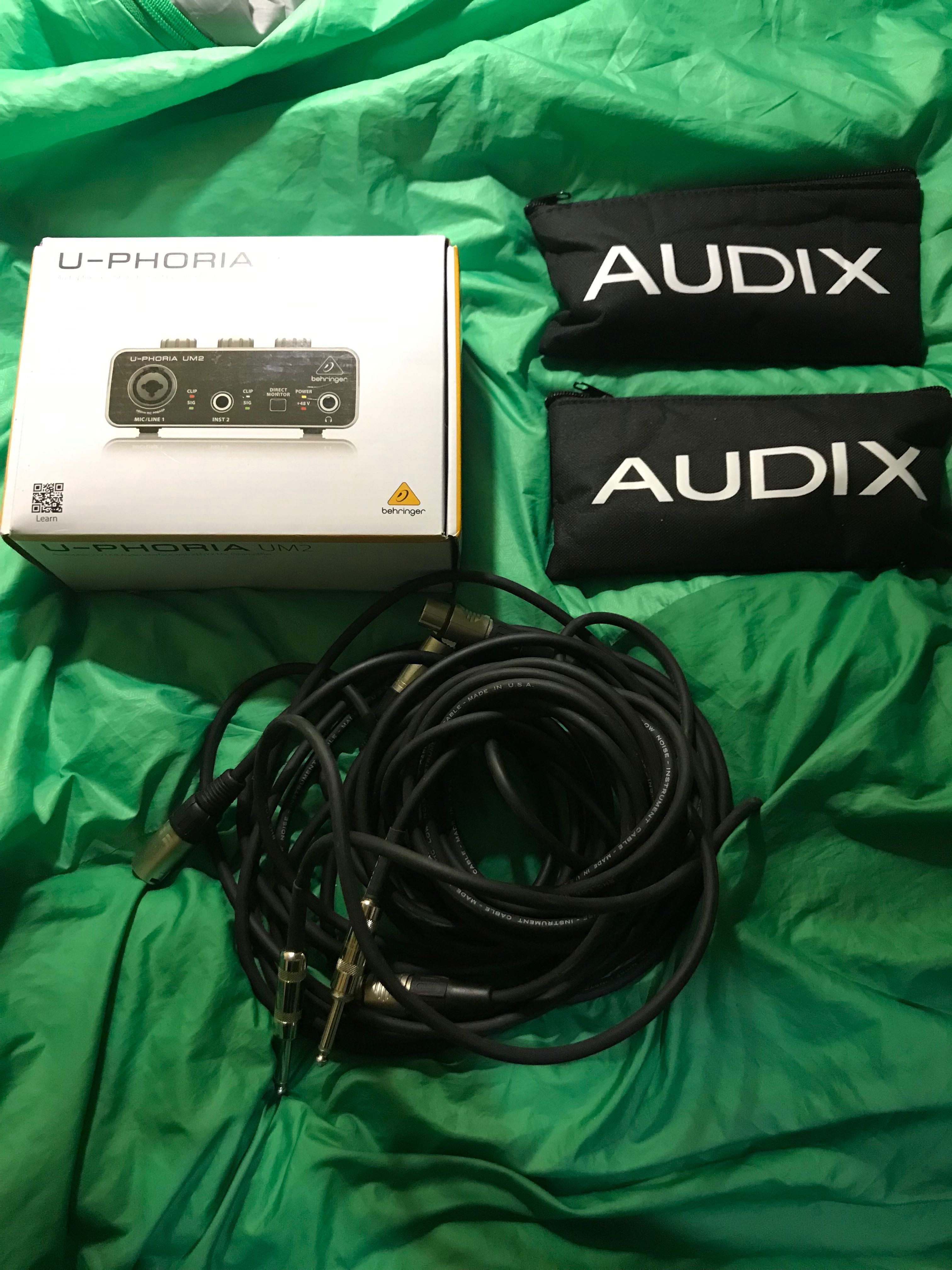 Профессиональный микрофон Audix с двумя микрофонами