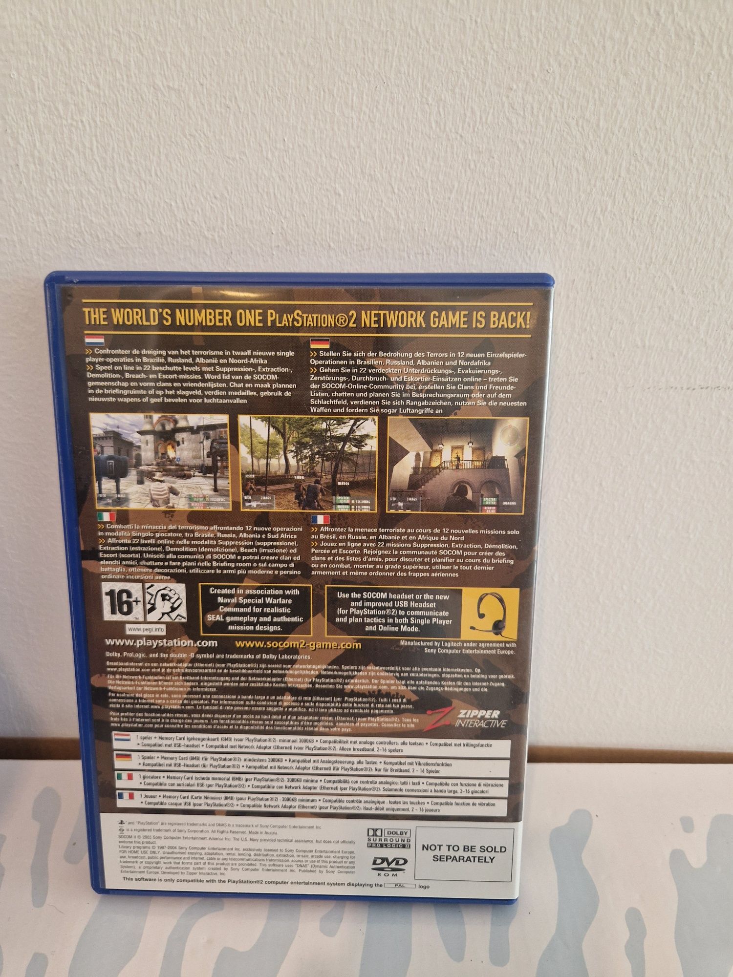 Socom 2 II ps2 PlayStation 2