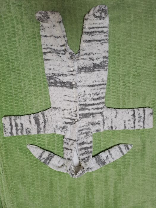 Утеплённый комбинезон с ушками