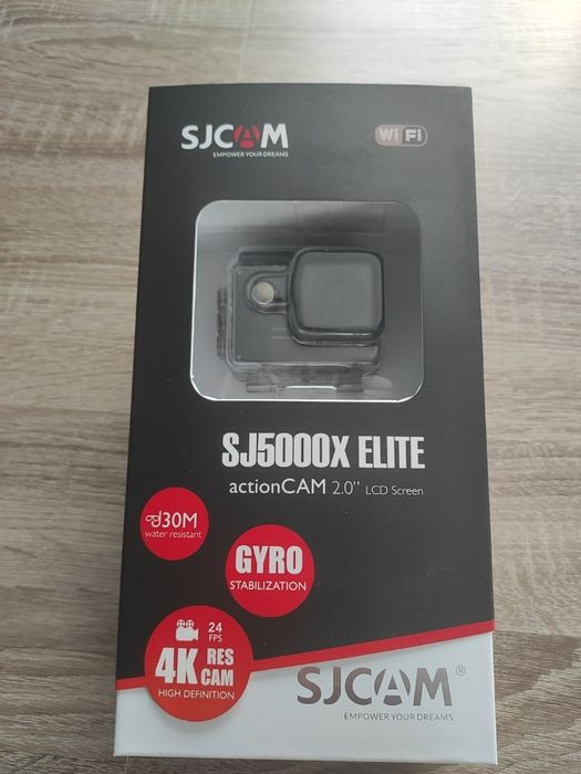 Kamera sportowa Sjcam SJ5000X Elite 4K (GoPro, Sony, Xiaomi)