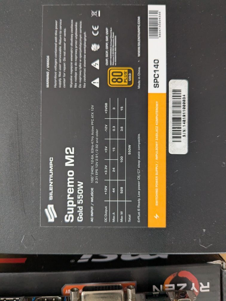 AMD Ryzen 7 3700X/MSI B450-A PRO MAX/DDR4 GOODRAM 32GB/Fortis 3