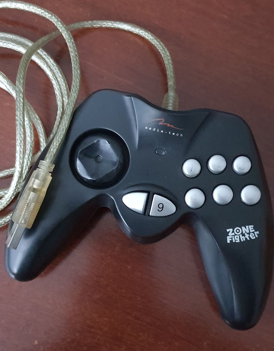 Gamepad kontroler Media-Tech Zone Fighter mt158 kabel USB 185cm