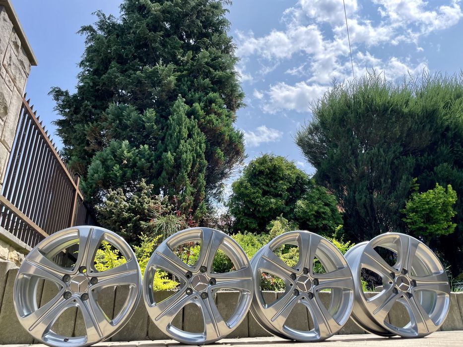 chrom amg mercedes 17 5x112 glk a w176 w169 b w246 c w204 e w212