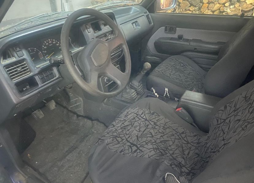 Mazda caixa aberta