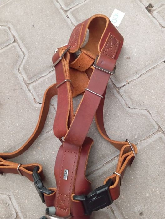 Szelki skórzane Hunter rozm M