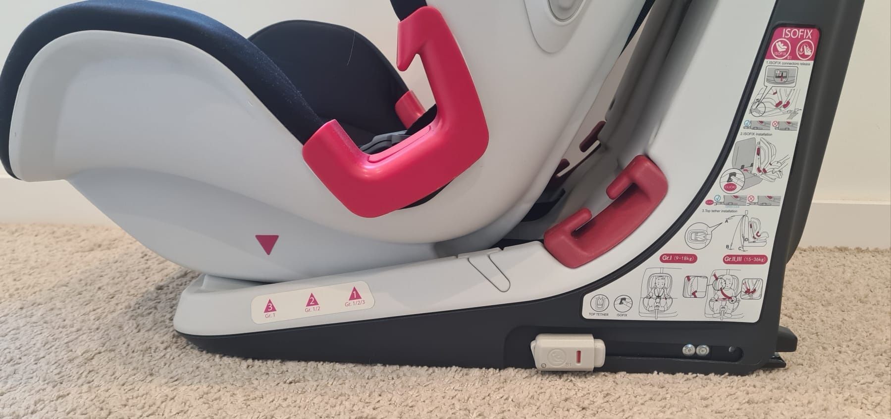 Cadeira 123 Chicoo ISOFIX