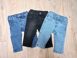 Spodnie jeansowe (niemowlęce) H&M ZESTAW