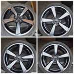 Koła Felgi Opony Letnie Audi Sport A4 A5 8W 255/35 R19 ET32