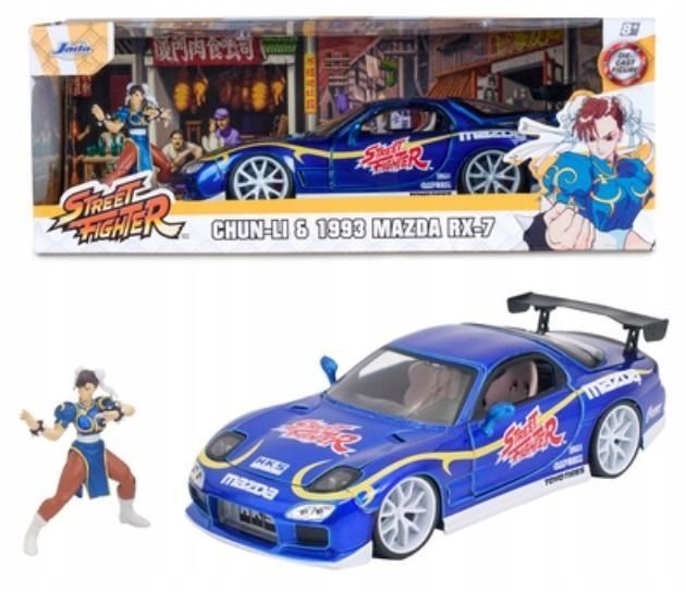 Street Fighter 1993 Mazda Rx7/1:24, Jada