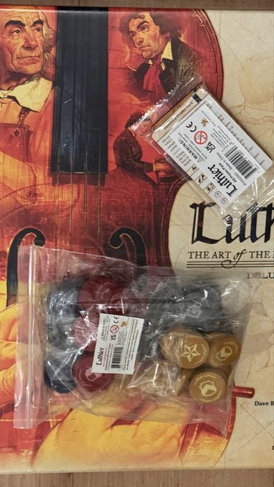 Luthier (Lutnik) KS Deluxe (gra planszowa)