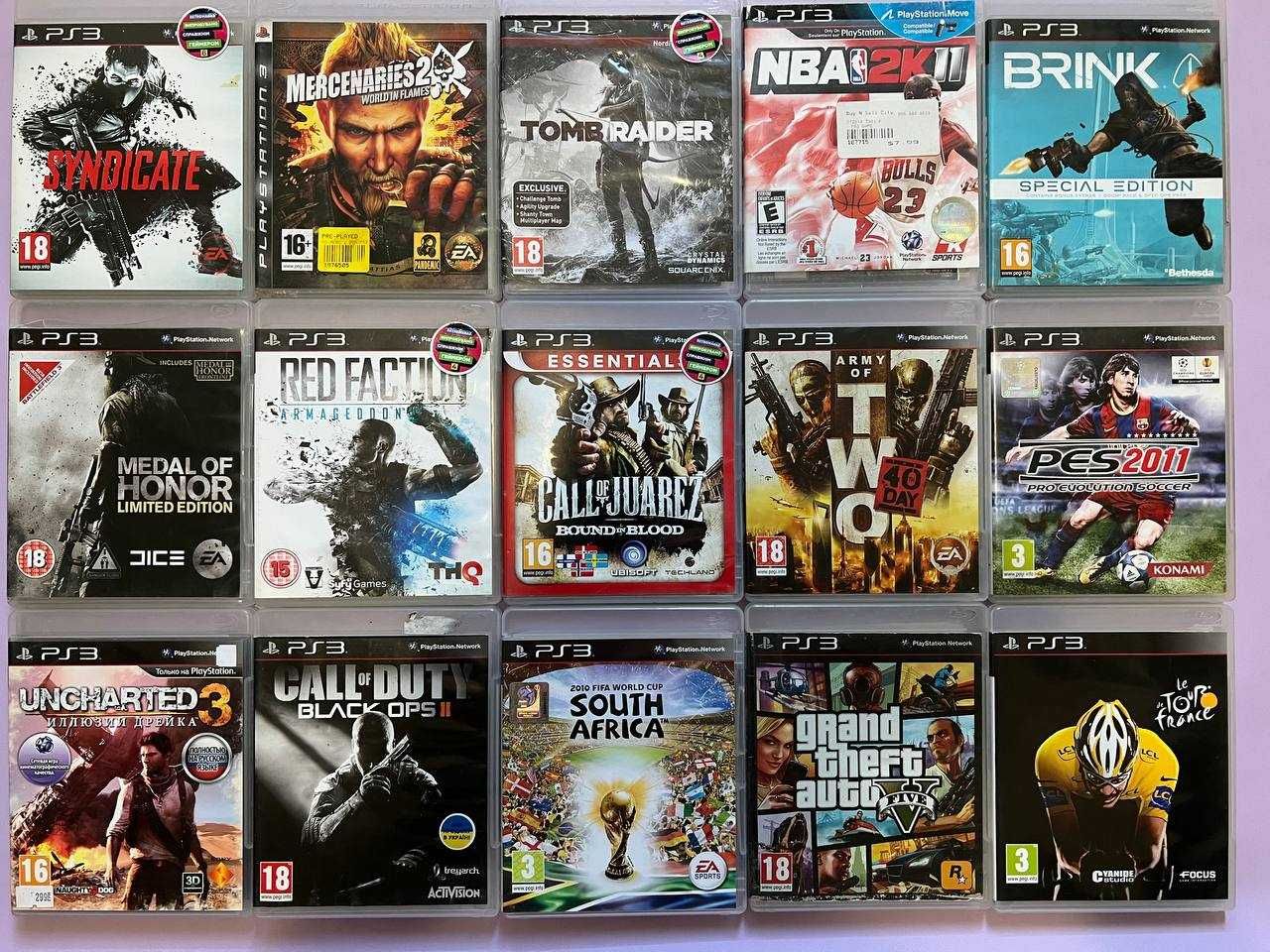 Игры на Playstation 3, Диски на Sony PS3