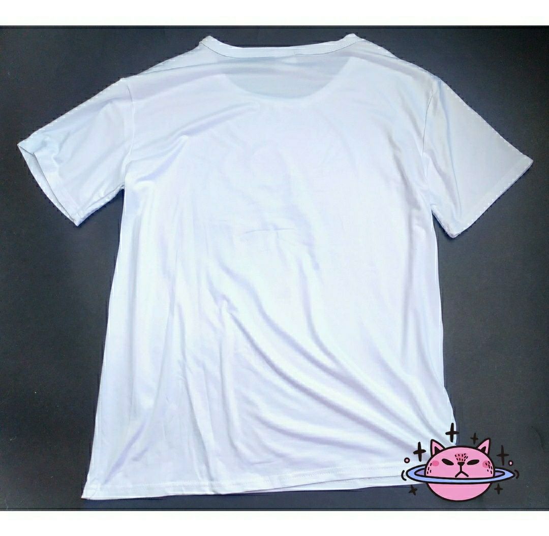 Тонкая футболка белая с принтом

Подарок Размер L